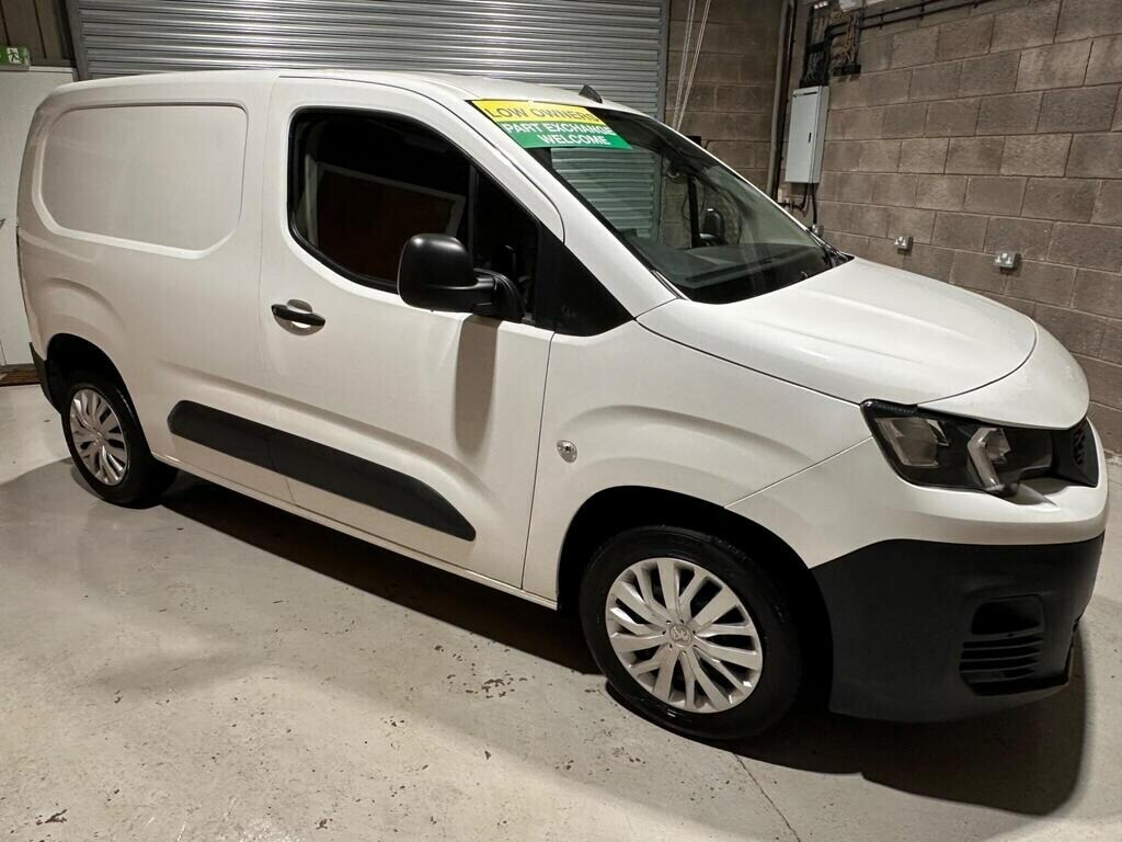 Peugeot Partner 1000 1.5 Bluehdi 100 Professional Van White #5