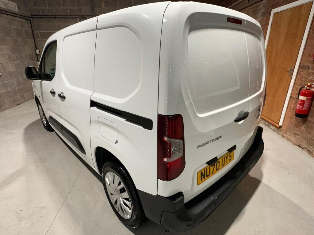 Peugeot Partner 1.5 Bluehdi 1000 Grip Standard Panel Van Diese White #10