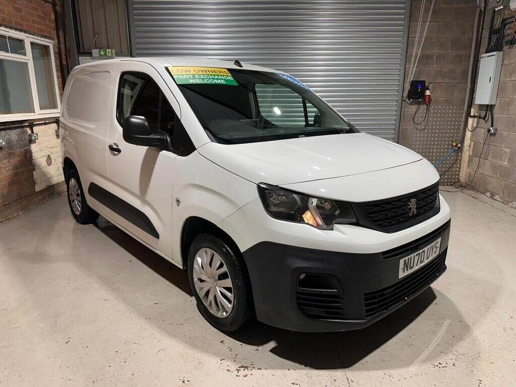 Peugeot Partner 1000 1.5 Bluehdi 100 Professional Van White