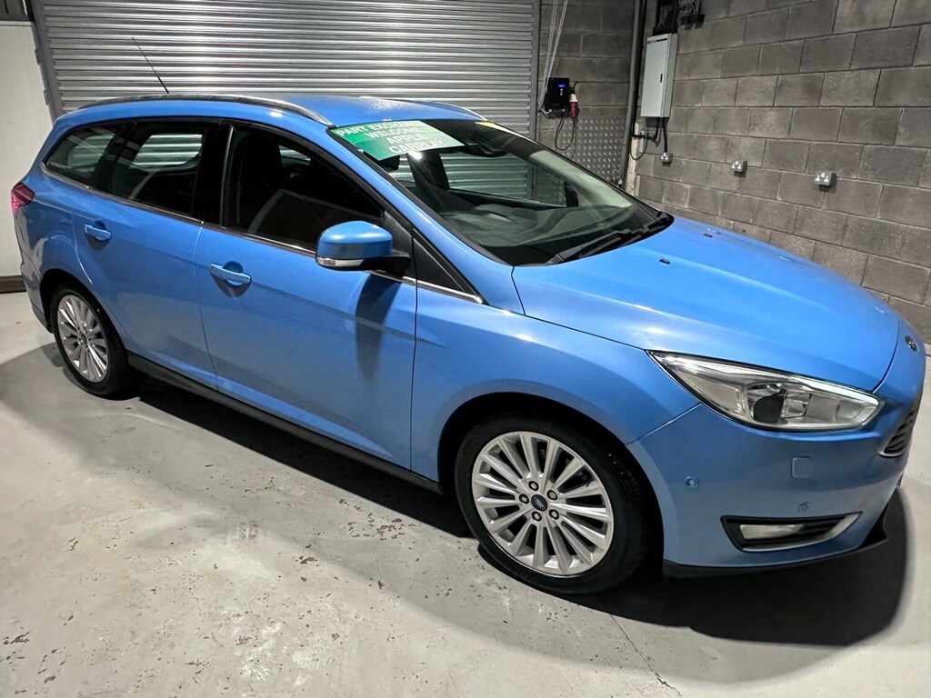 Ford Focus 1.5 Ecoboost 182 Titanium X Blue #4