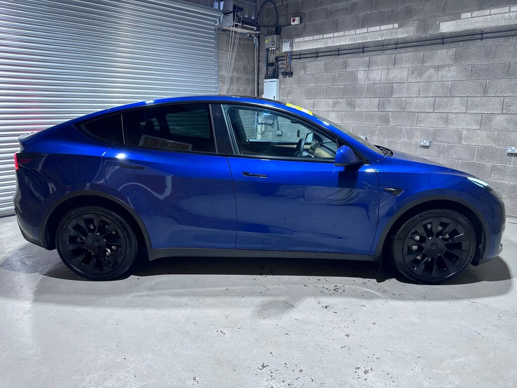 Tesla Model Y Long Range Awd Blue #6