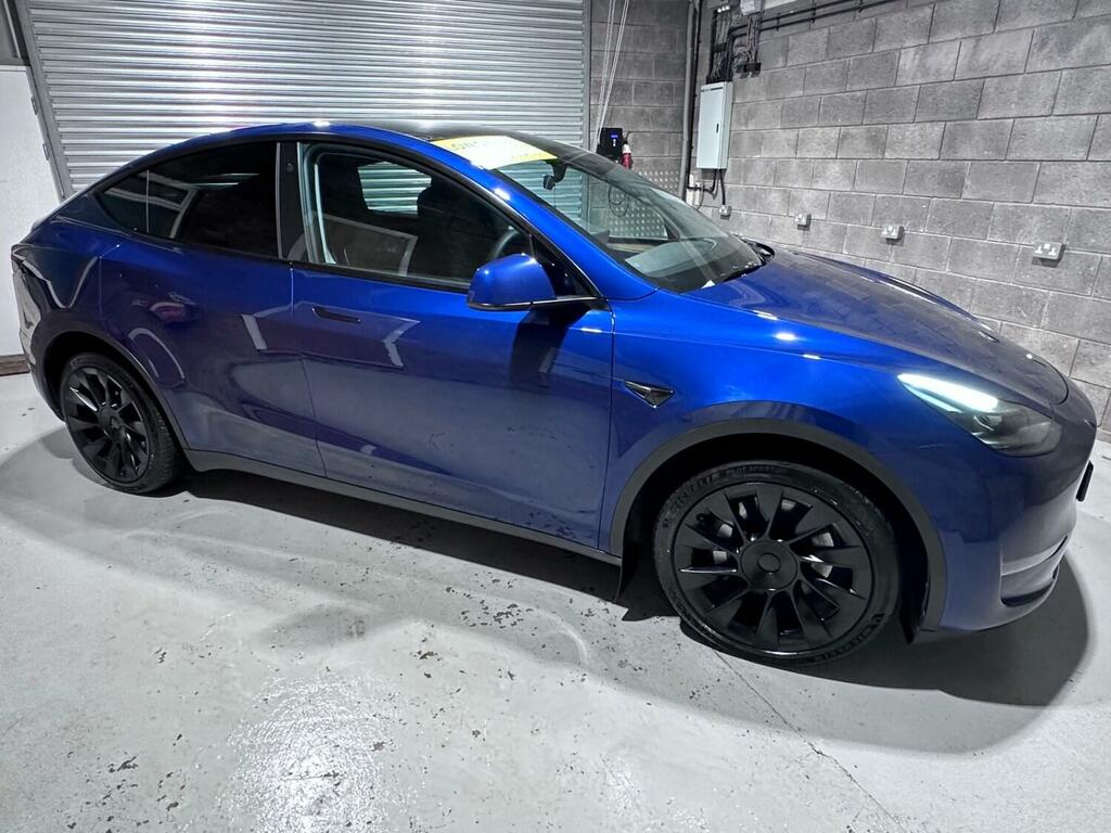 Tesla Model Y Long Range Awd Blue #5