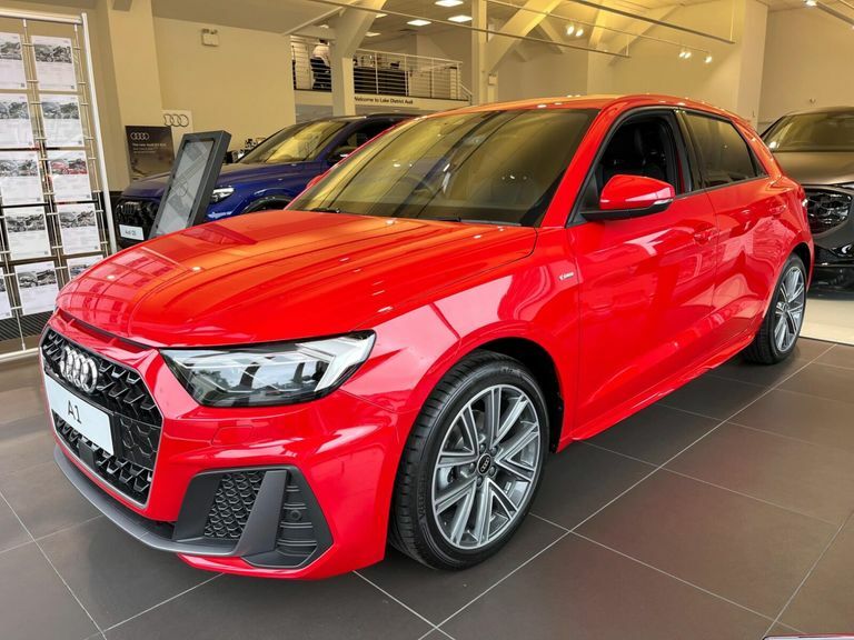 Audi A1 1.5 Tfsi 35 S Line Sportback S Tronic Euro 6 Ss Red
