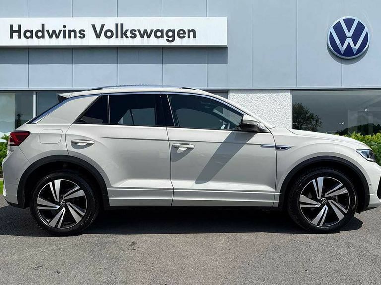 Volkswagen T-Roc 1.5 Tsi R-line Dsg KP75YSV Grey #4