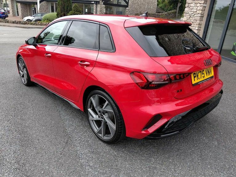 Audi A3 Black Edition Tfsi 150 Ps S Tronic PK75VNV Red #3