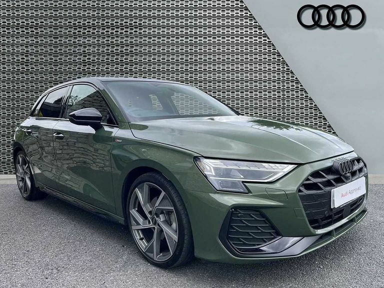 Audi A3 Black Edition Tdi 150 Ps S Tronic Green