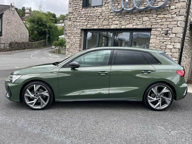 Audi A3 Black Edition Tdi 150 Ps S Tronic Green #4