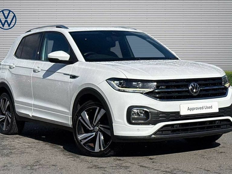 Volkswagen T-Cross 1.0 Tsi 115 R-line Dsg White