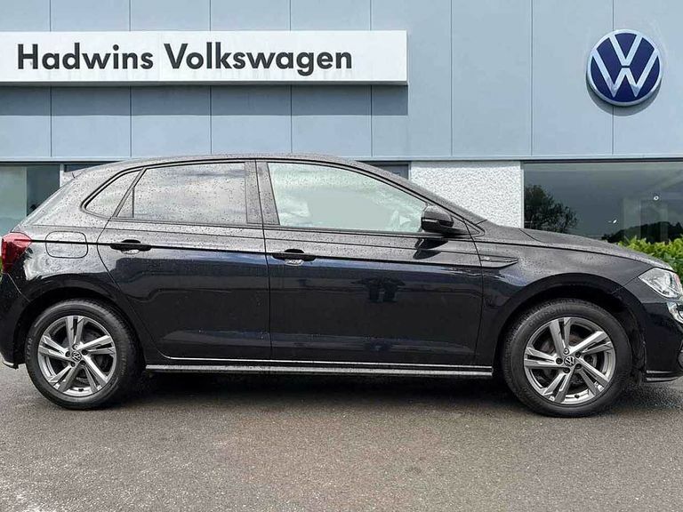 Volkswagen Polo 1.0 Tsi R-line PG73YEB Black #4