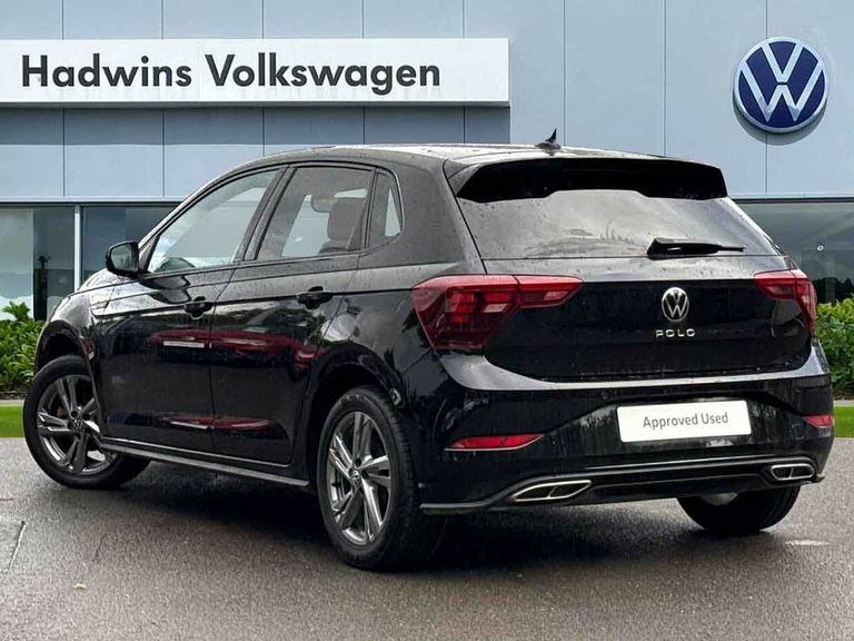 Volkswagen Polo 1.0 Tsi R-line PG73YEB Black #3