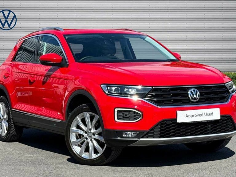 Volkswagen T-Roc 1.5 Tsi Evo Sel Dsg Red