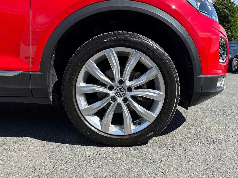 Volkswagen T-Roc 1.5 Tsi Evo Sel Dsg Red #5