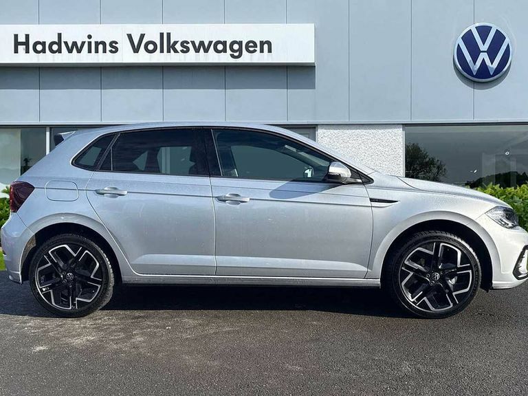 Volkswagen Polo 1.0 Tsi 115 R-line Dsg PK26GUH Silver #4