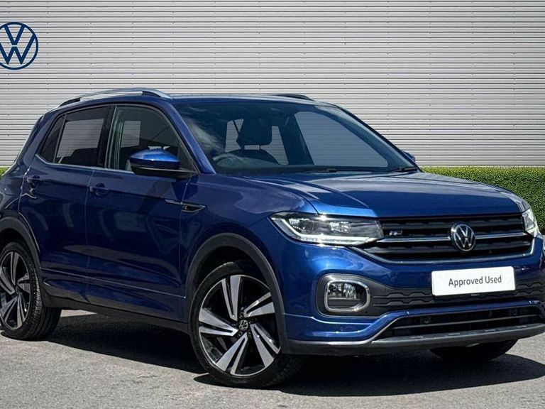 Volkswagen T-Cross 1.5 Tsi Evo R-line Dsg Blue