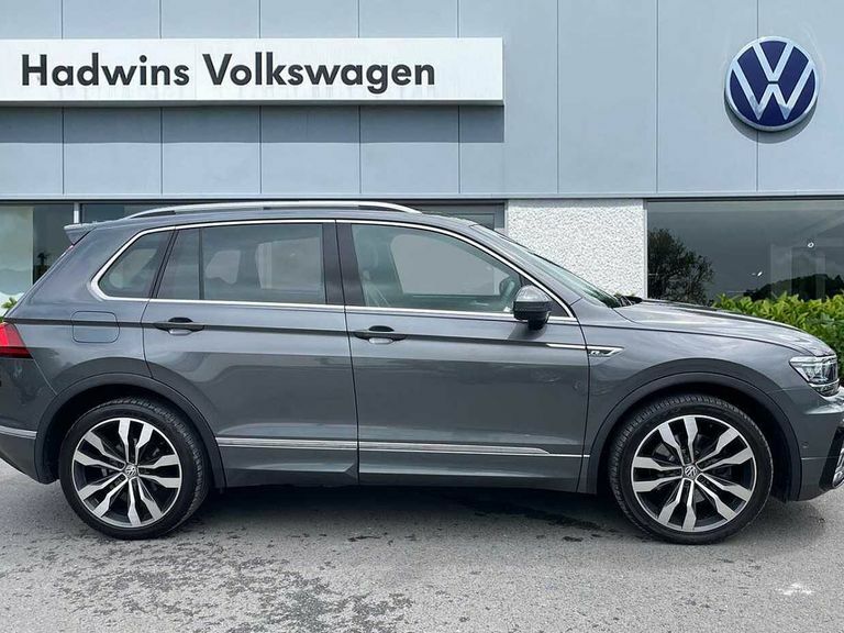Volkswagen Tiguan 2.0 Tsi 190 4Motion R-line Tech Dsg Grey #4