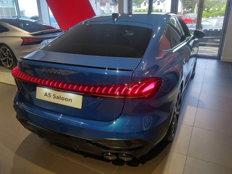 Audi S5 3.0 Tfsi Black Edition Saloon S Tronic Quattro Eur Blue #4
