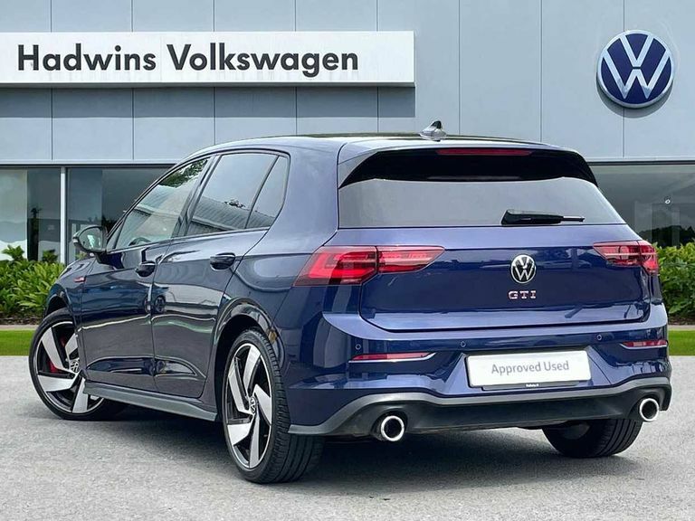 Volkswagen Golf 2.0 Tsi Gti Blue #3