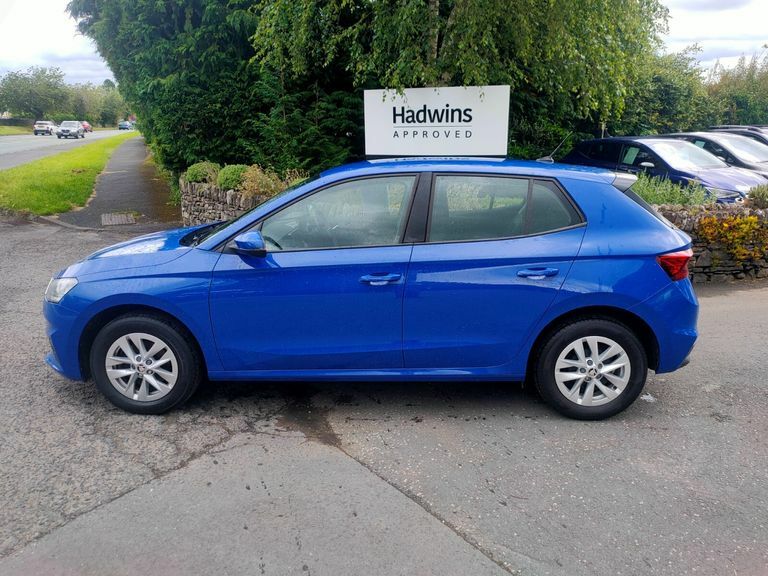 Skoda Fabia 1.0 Tsi 110 Se Comfort Blue #5