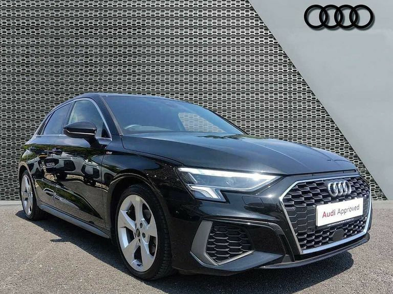 Audi A3 S Line 35 Tdi 150 Ps S Tronic Black