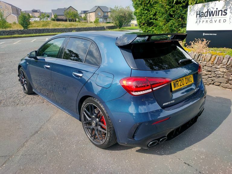 Mercedes-Benz A Class A45 S 4Matic Plus Blue #2