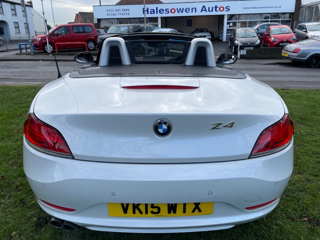 BMW Z4 Z4 Sdrive 20I Roadster Convertible White #6