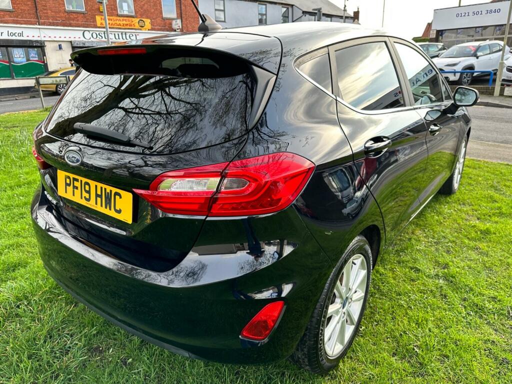 Ford Fiesta 1.0 T Ecoboost Titanium PF19HWC Black #4