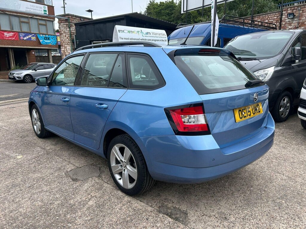 Skoda Fabia 1.2 Tsi Se L Dsg Euro 6 Ss OE15UKD Blue #4