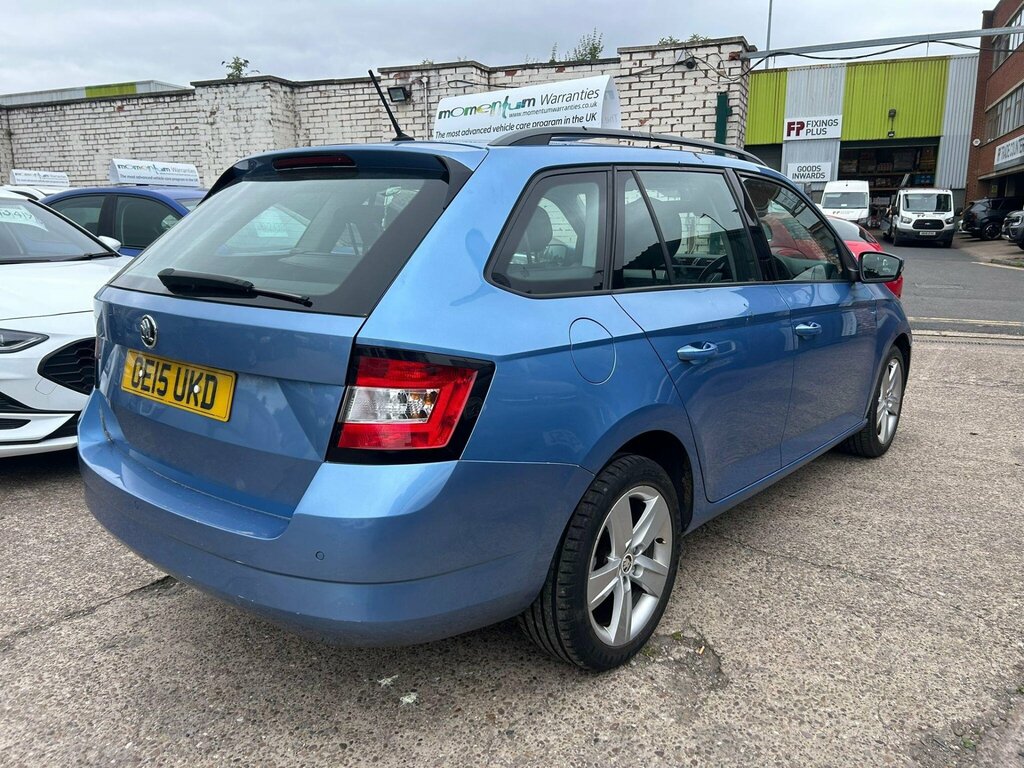 Skoda Fabia 1.2 Tsi Se L Dsg Euro 6 Ss OE15UKD Blue #3