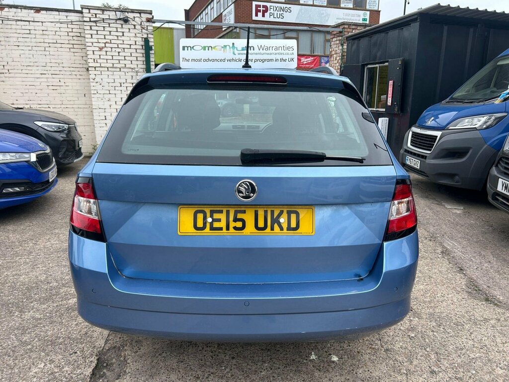 Skoda Fabia 1.2 Tsi Se L Dsg Euro 6 Ss OE15UKD Blue #6
