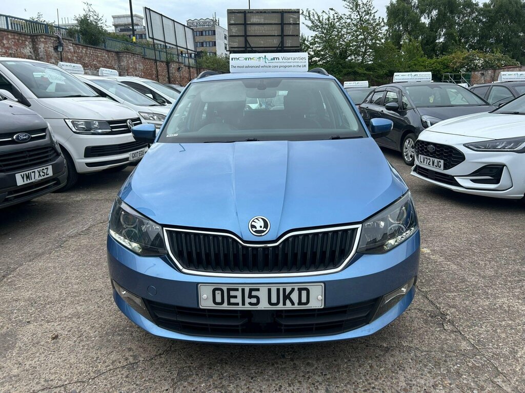 Skoda Fabia 1.2 Tsi Se L Dsg Euro 6 Ss OE15UKD Blue #5