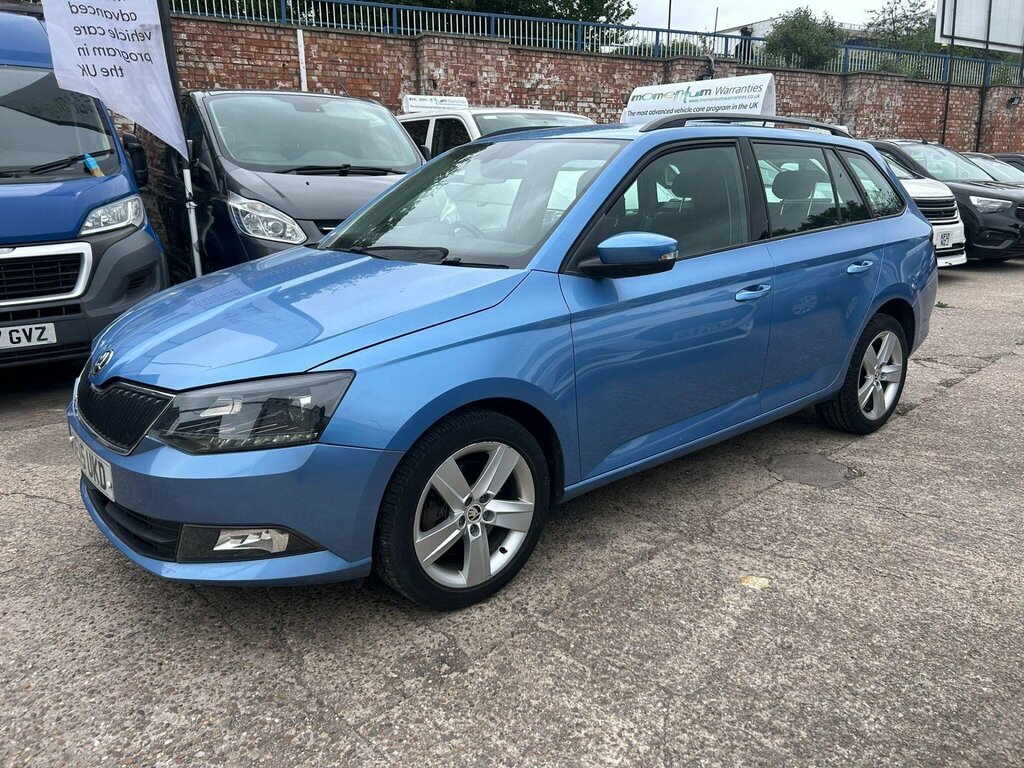 Skoda Fabia 1.2 Tsi Se L Dsg Euro 6 Ss OE15UKD Blue #2