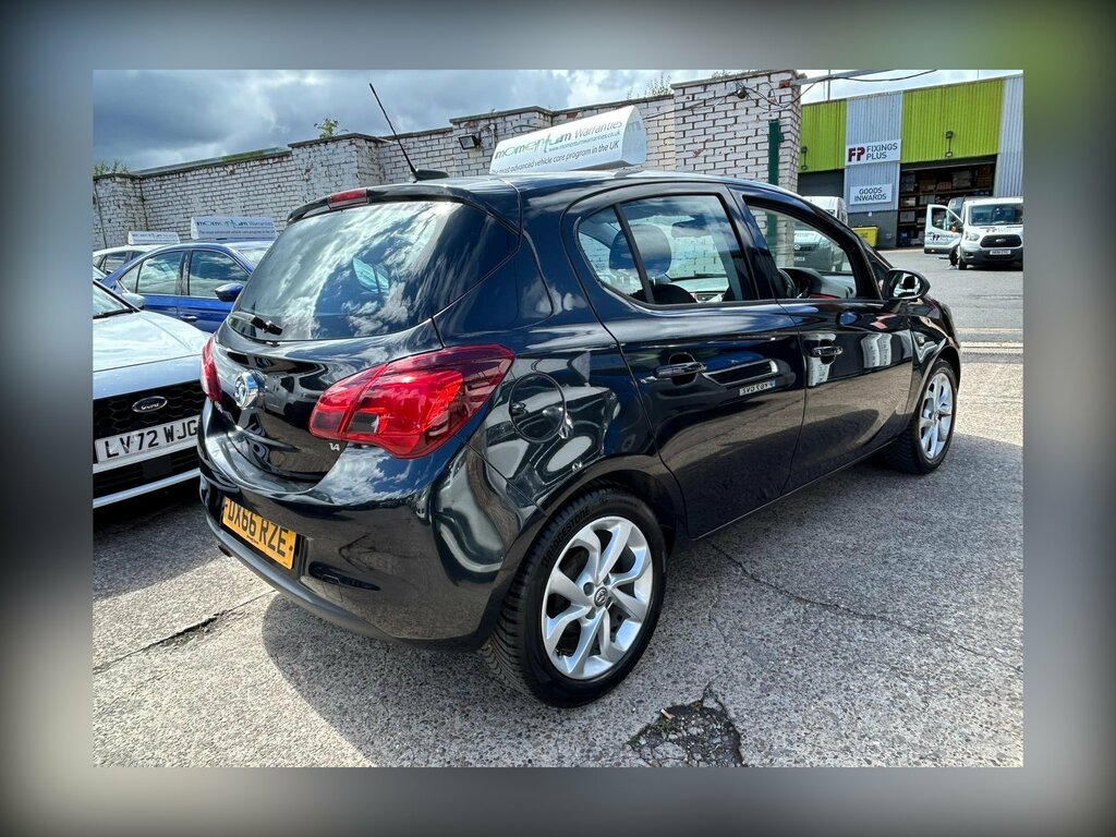 Vauxhall Corsa 1.4I Ecoflex Sri Euro 6 DX66RZE Black #4