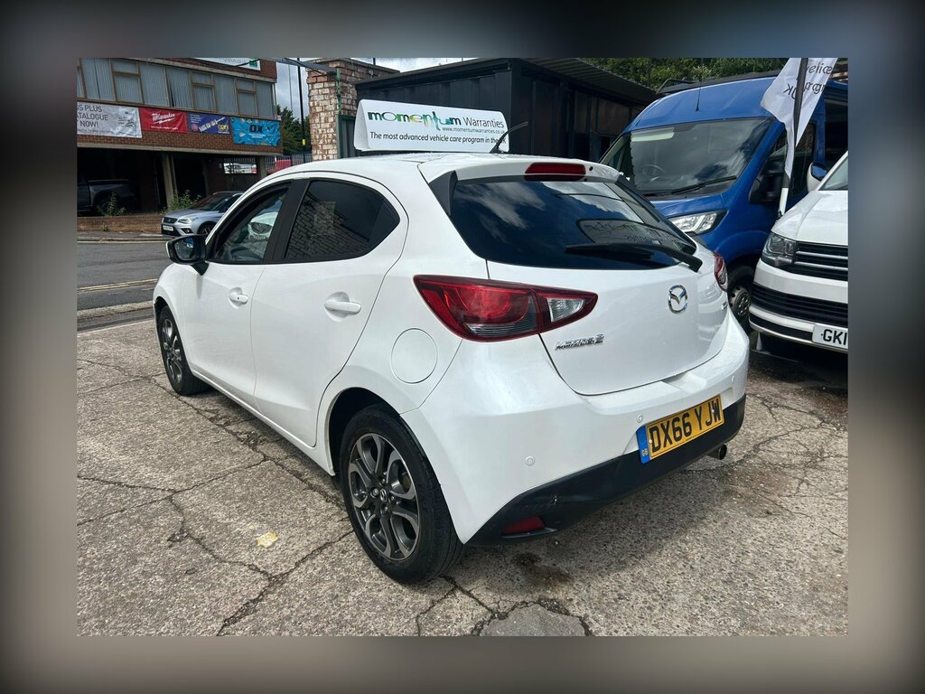 Mazda 2 1.5 Skyactiv-g Sport Nav Euro 6 Ss DX66YJW White #4