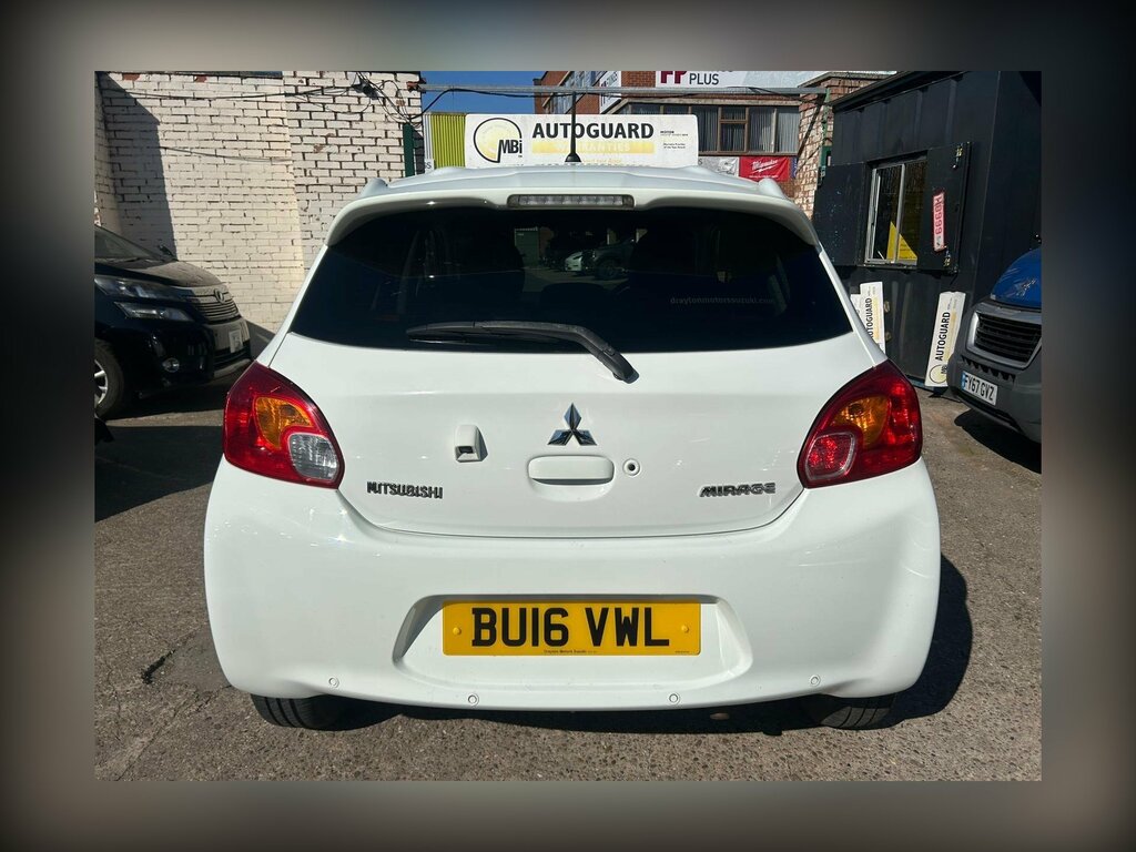 Mitsubishi Mirage 1.2 Attivo Cvt Euro 6 Ss White #6