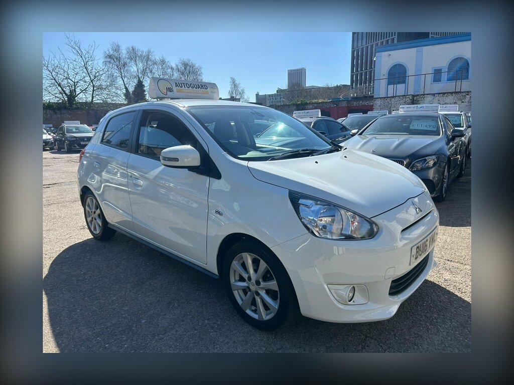 Mitsubishi Mirage 1.2 Attivo Cvt Euro 6 Ss White