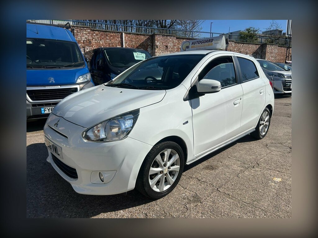 Mitsubishi Mirage 1.2 Attivo Cvt Euro 6 Ss White #2