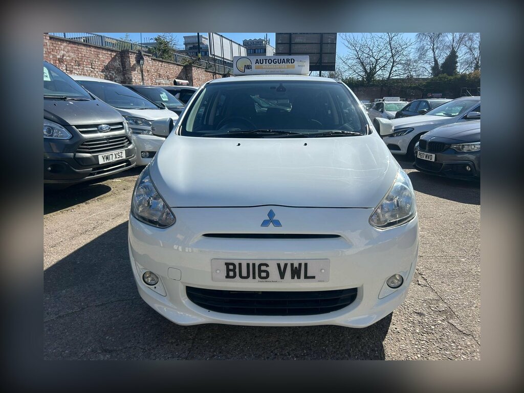 Mitsubishi Mirage 1.2 Attivo Cvt Euro 6 Ss White #5