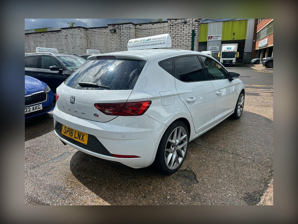 Seat Leon 1.8 Tsi Fr Technology Euro 6 Ss White #3