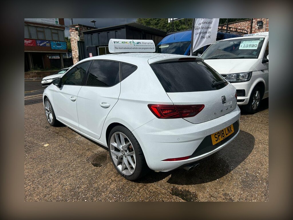 Seat Leon 1.8 Tsi Fr Technology Euro 6 Ss White #4
