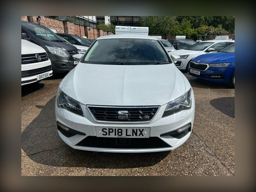 Seat Leon 1.8 Tsi Fr Technology Euro 6 Ss White #5