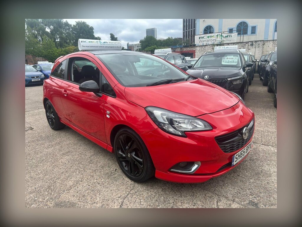 Vauxhall Corsa 1.4I Ecotec Limited Edition Euro 6 SH65BPX Red