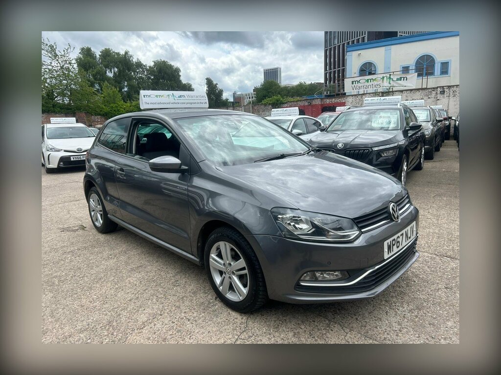 Volkswagen Polo 1.0 Match Edition Euro 6 Ss WP67NJV Grey