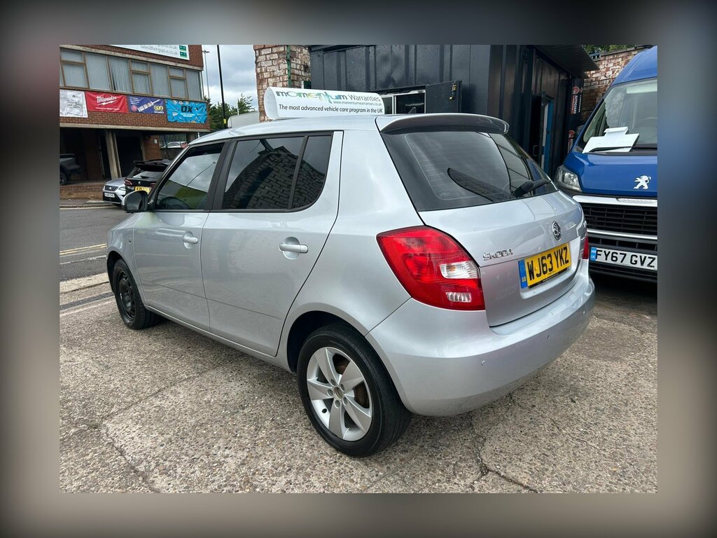 Skoda Fabia 1.2 Tsi Se Dsg Euro 5 Silver #4