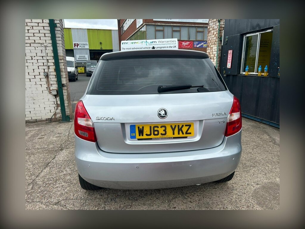 Skoda Fabia 1.2 Tsi Se Dsg Euro 5 Silver #6