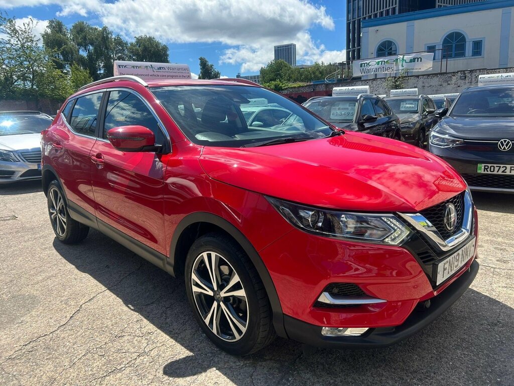 Nissan Qashqai 1.5 Dci Acenta Premium Dct Euro 6 Ss Red