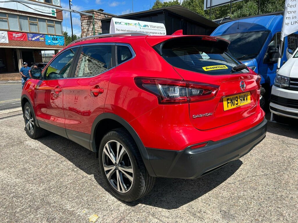 Nissan Qashqai 1.5 Dci Acenta Premium Dct Euro 6 Ss Red #3