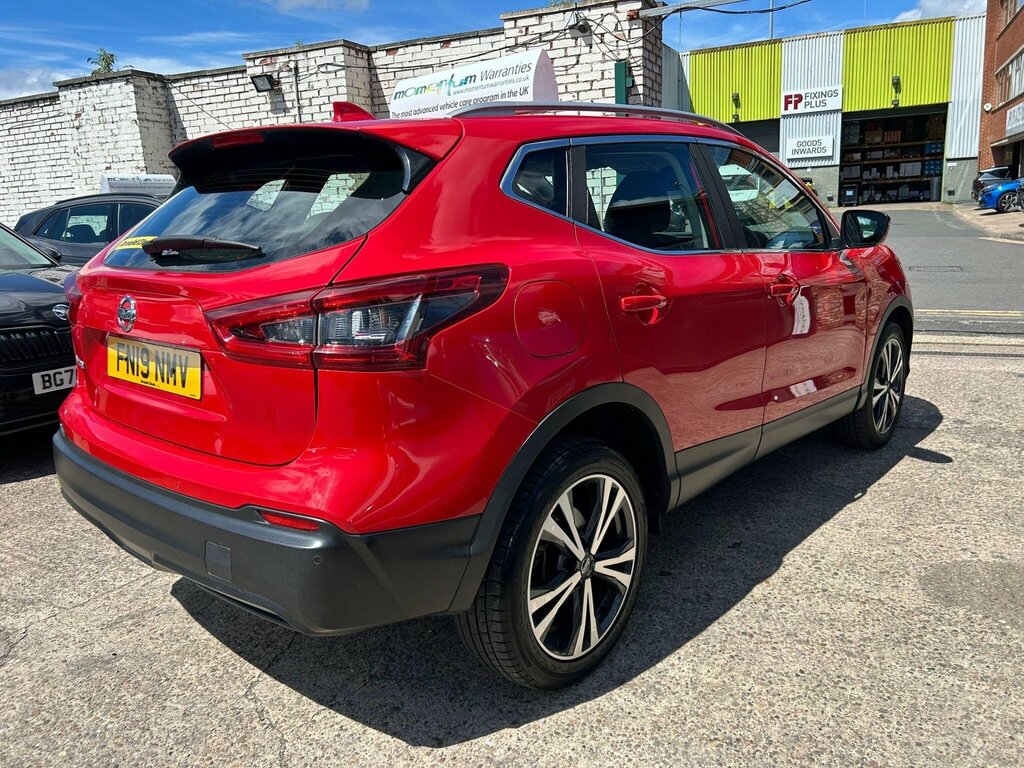 Nissan Qashqai 1.5 Dci Acenta Premium Dct Euro 6 Ss Red #4