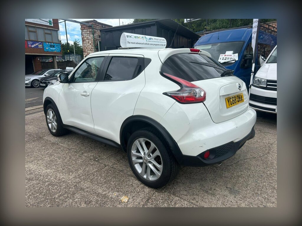 Nissan Juke 1.5 Dci N-connecta Euro 6 Ss White #4