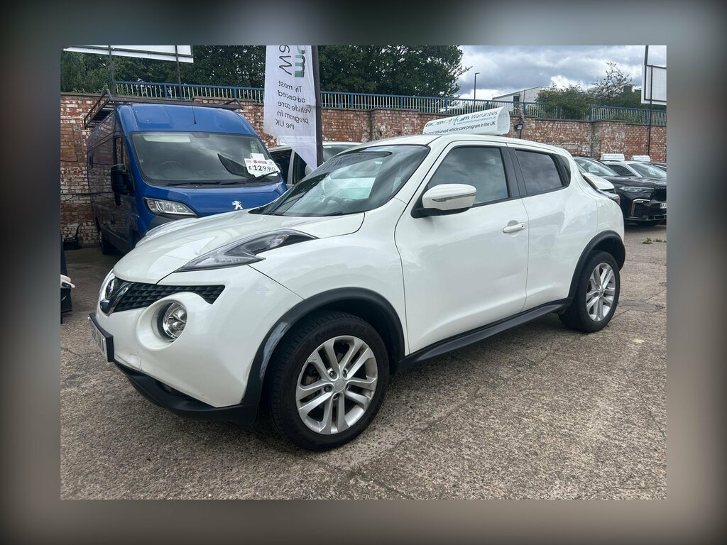 Nissan Juke 1.5 Dci N-connecta Euro 6 Ss White #2