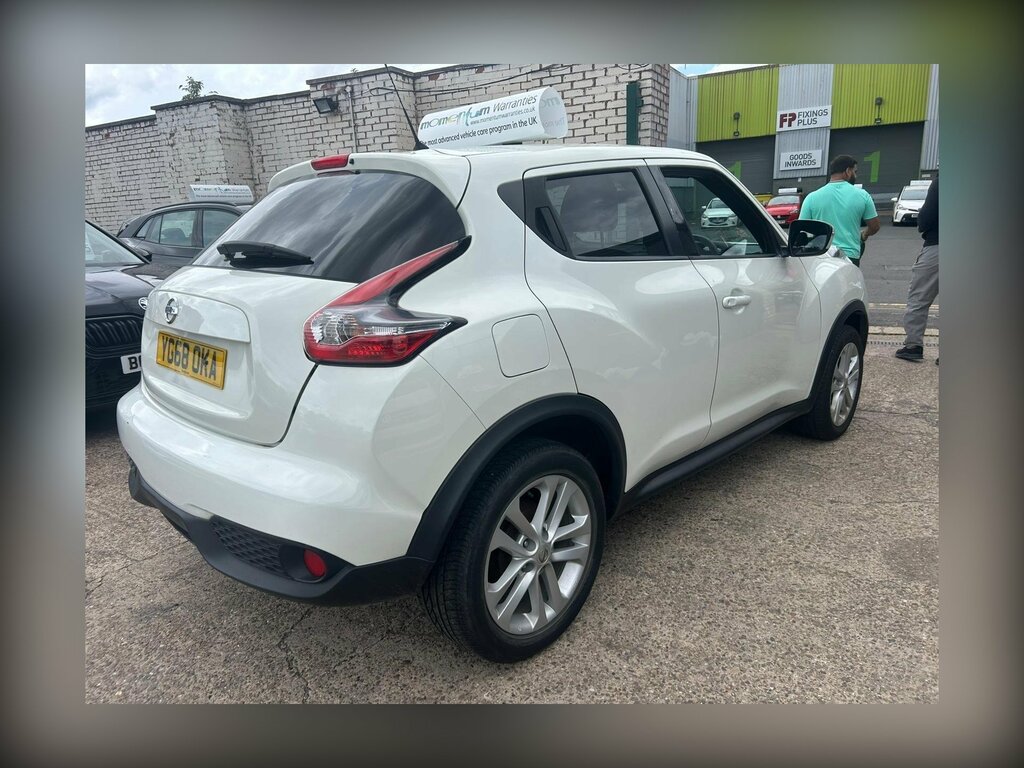 Nissan Juke 1.5 Dci N-connecta Euro 6 Ss White #3